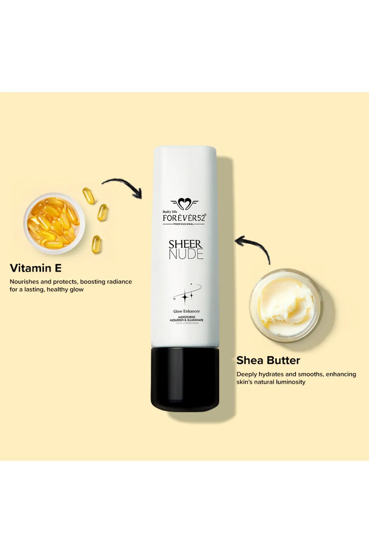 Sheer Nude Glow Enhancer Moisturise Enhancer Nourish & Illuminate