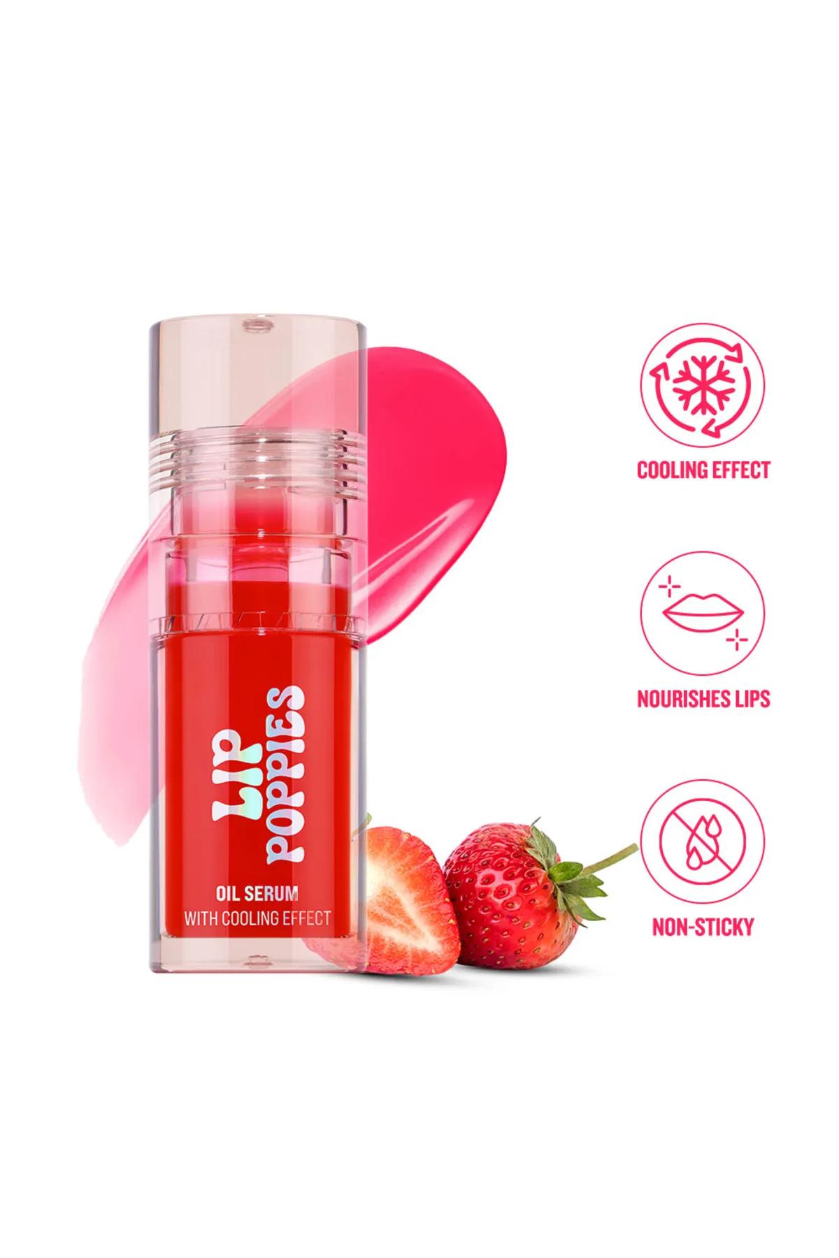 Character Lip Poppies Oil Serum-Strawberry - CLP003