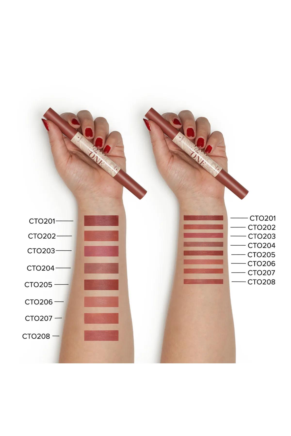 Character Two In One Lipstick & Lipliner-CTO204