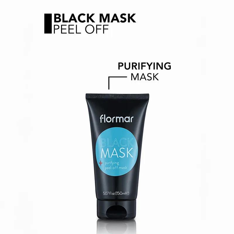 Flormar Black Mask - Dry to Oily Skin 150mL