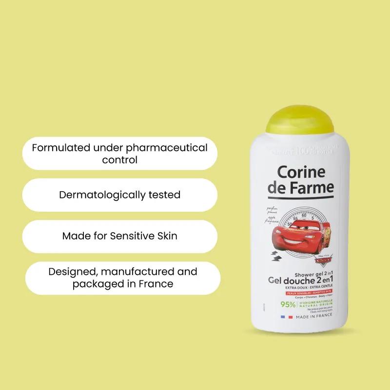CDF-Hair & Body Shower Gel 2 in 1 Cars 300ML