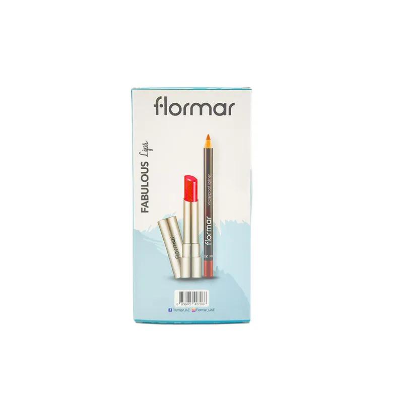 Flormar Sheer Up Lipstick + Lip Liner Assorted