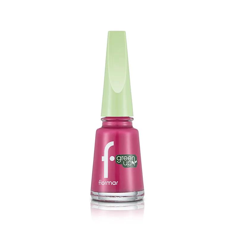 Flormar Green Up Nail Enamel -006 Elegant Pink