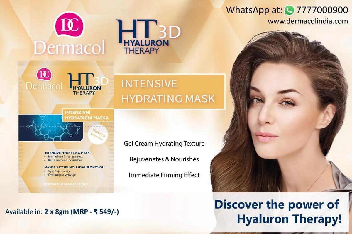Hyaluron Therapy 3D Intensive Hydrating Mask with Hyaluronic Acid for Anti-Wrinkle Moisturizing and Remodeling 2 x 8ml