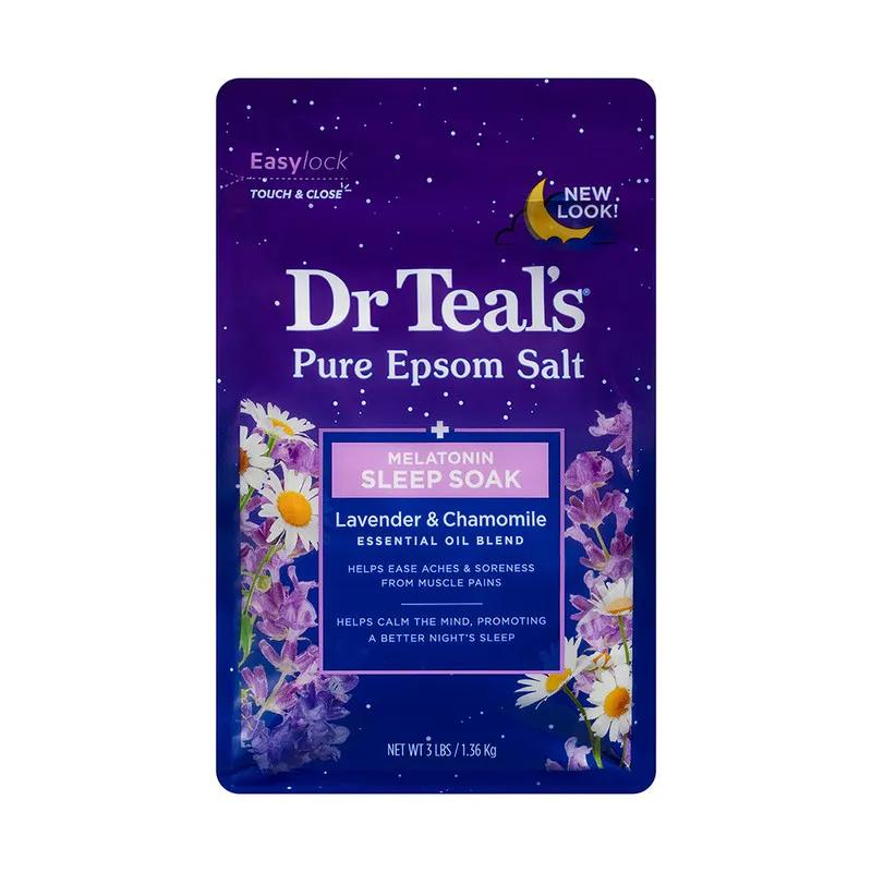 Dr Teal's Epsom Bath Salt - Melatonin 1.36 Kg