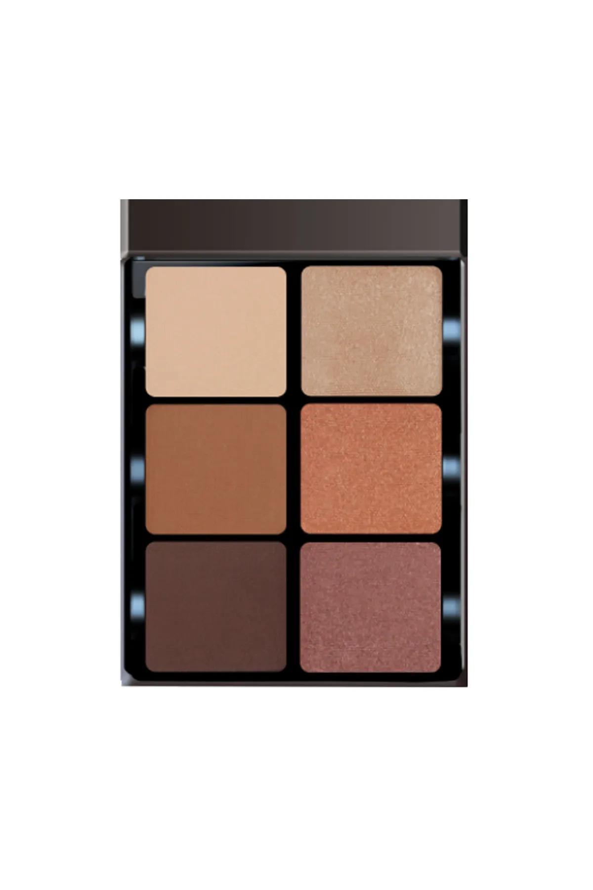 Viseart Paris 6 Colour Eyeshadow Palette Theory II Minx – VPV02