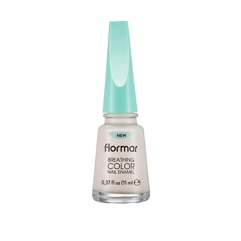Flormar Breathing Colors Nail EnameL - 002 Milk Foam