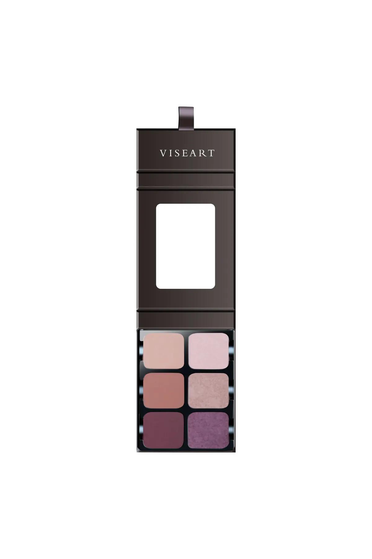 Viseart 6 Colour Eyeshadow Palette Theory IV Amethyst-Theory IV Amethyst � VPV04