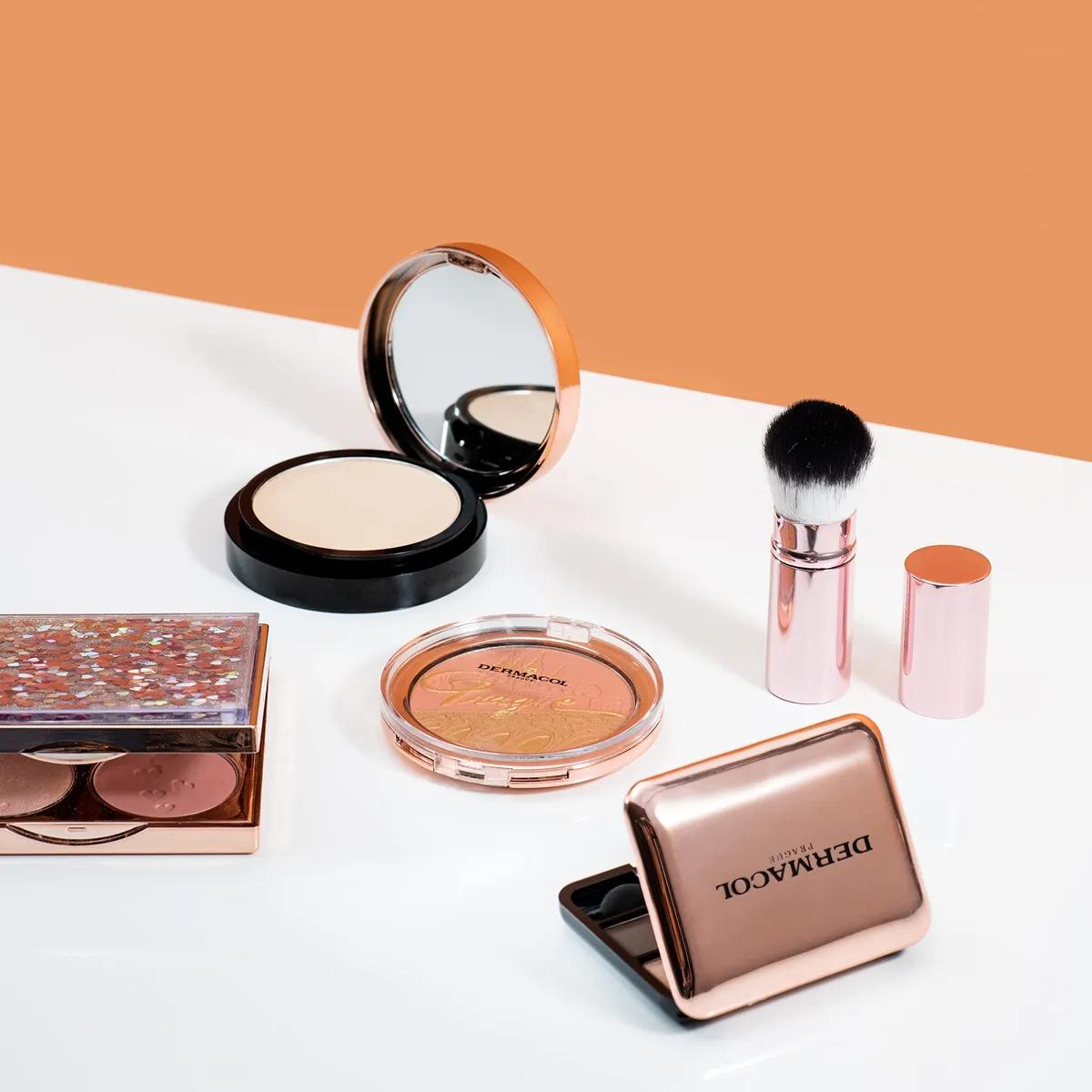 Dermacol Cosmetic brush Rose Gold
