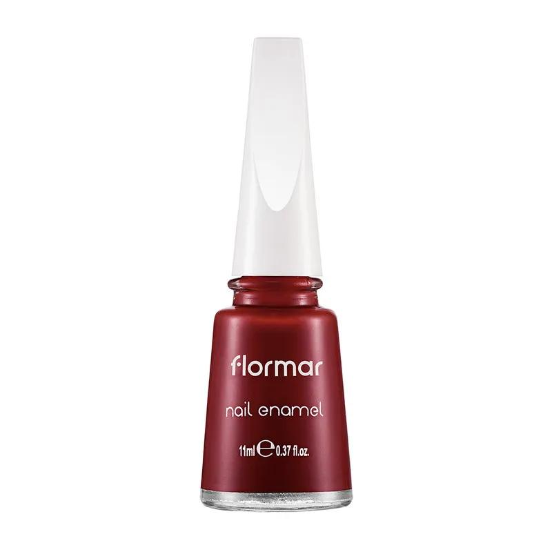 Flormar Nail Enamel - 416 straight red