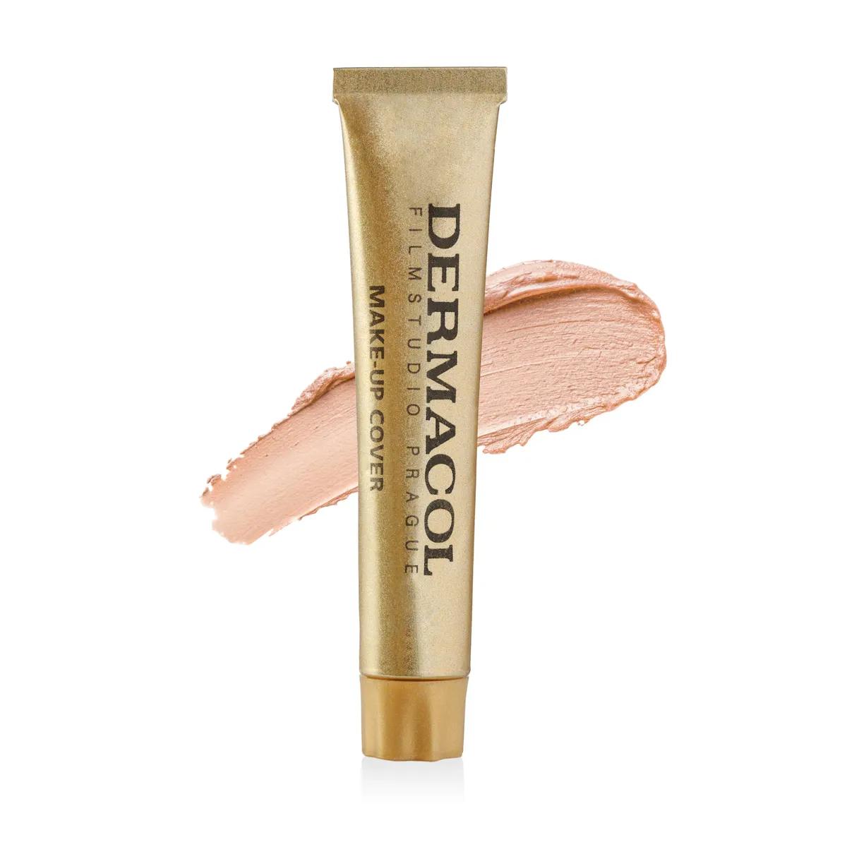 Dermacol Full Coverage Foundation | Long Lasting Waterproof Makeup Cover Cream SPF30 | Hypoallergenic & Light Weight Liquid | Tattoo-604