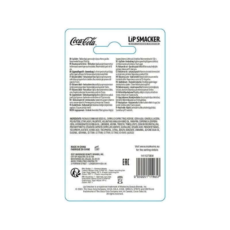 Lip Smacker Coke Bottle Shape Lip Balm Blister - Classic Coke 4.0g