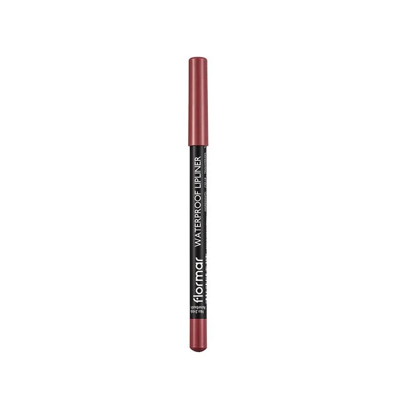 Flormar Waterproof Lipliner Pencil - 246 Rose Bush