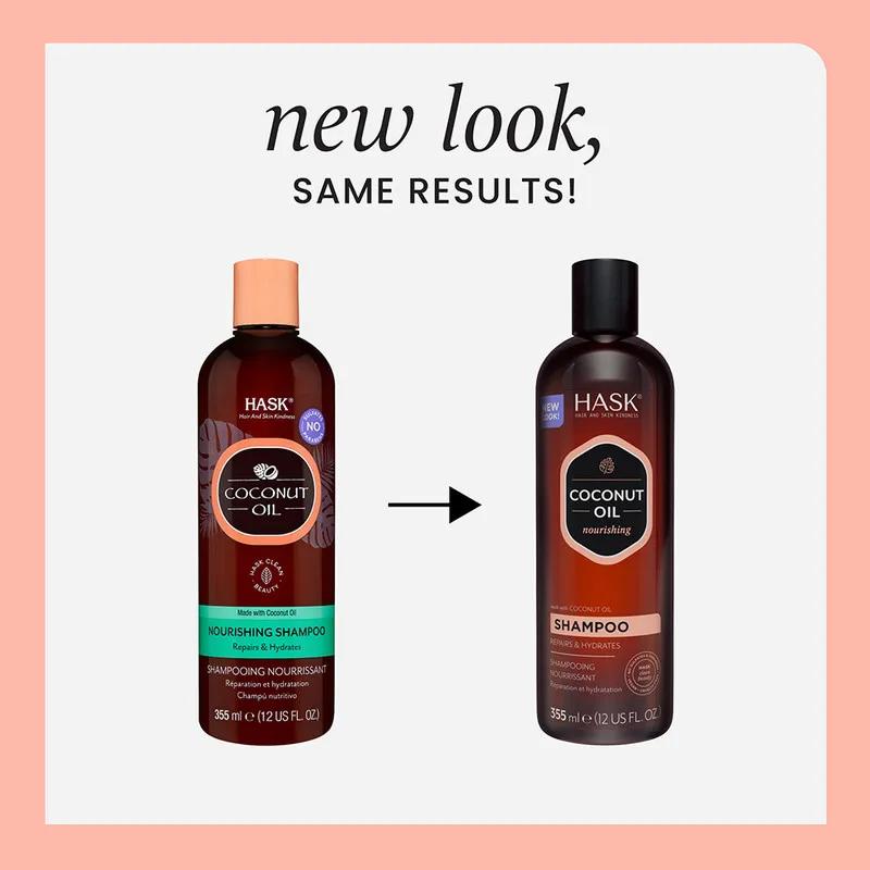 Hask Coconut Oil  Nourishing Shampoo 355ml