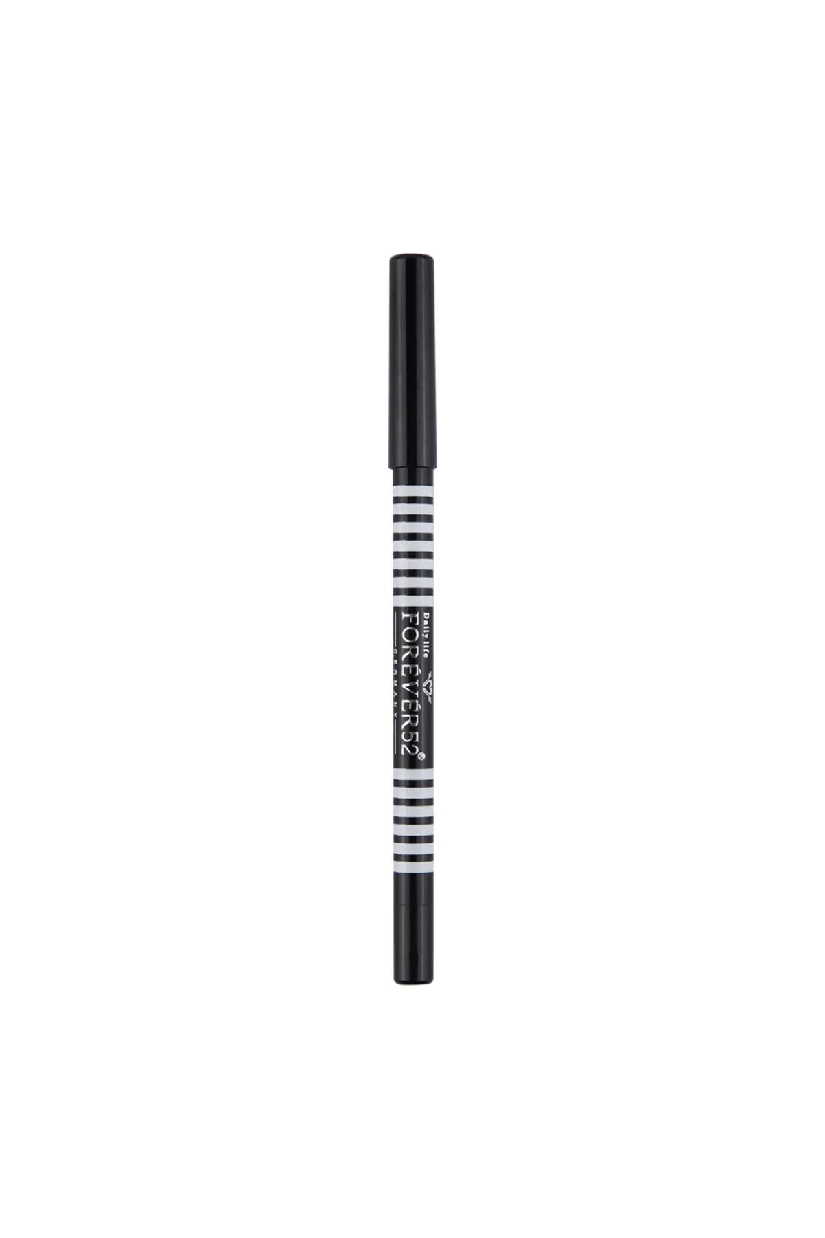 Waterproof Smoothening Eye Pencil-Onyx Black - F501