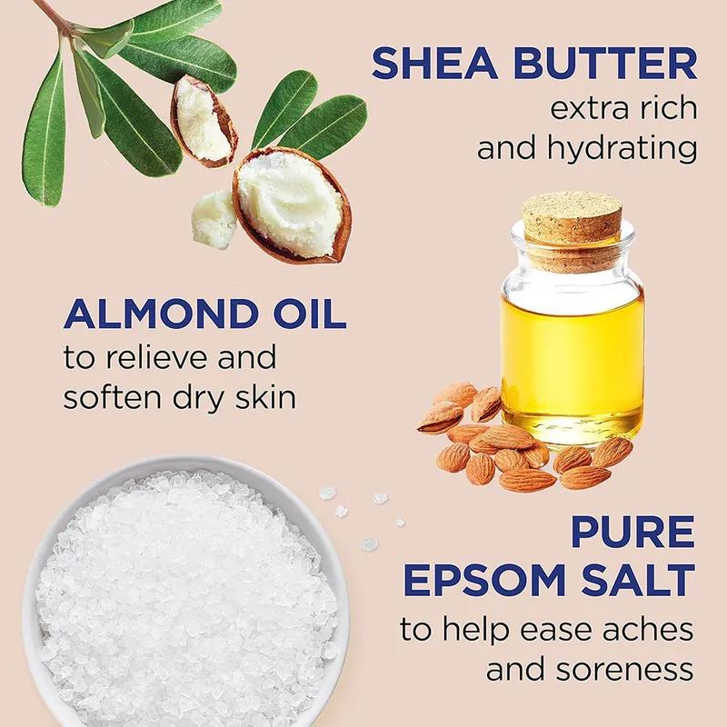 Dr Teal's Epsom Bath Salt - Shea Butter & Almond Oil 1.36Kg