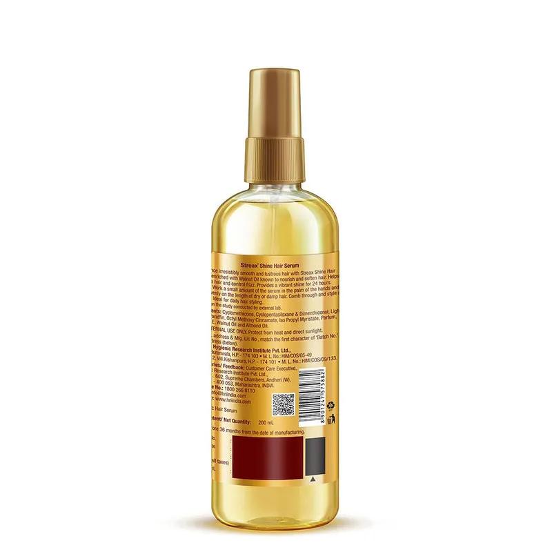 Streax Shine Walnut Hair Serum 200Ml