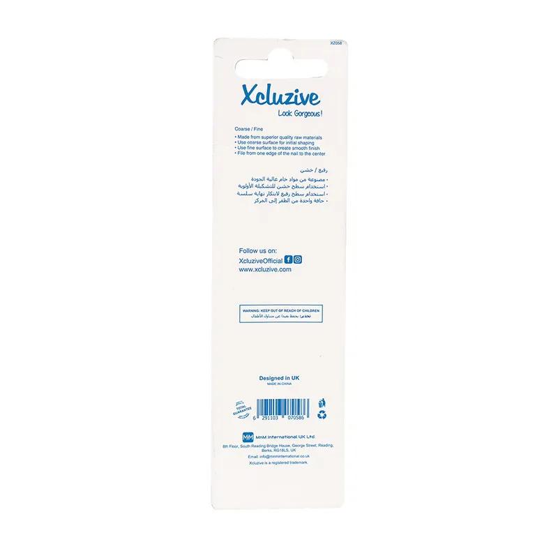 Xcluzive 20 Emery Boards(Coarse/Fine)-12Cms*