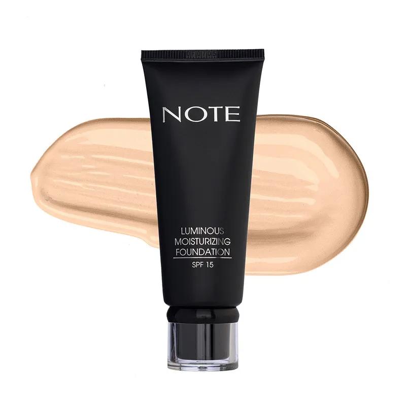 Note Luminous Moisturizing Foundation 01 Tube - Beige