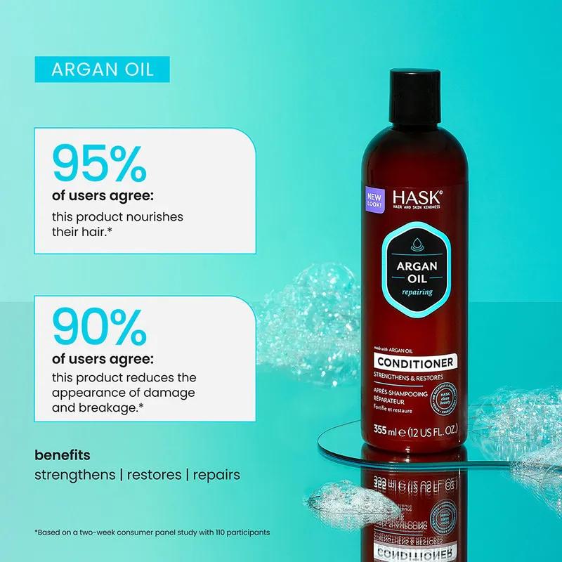 Hask Argan Oil  Repairing Conditioner 355ml