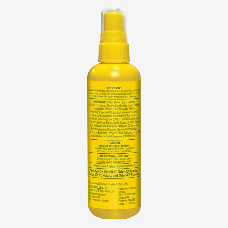 Dr.Scholl's Odor-X Probiotic Foot Spray 118ML