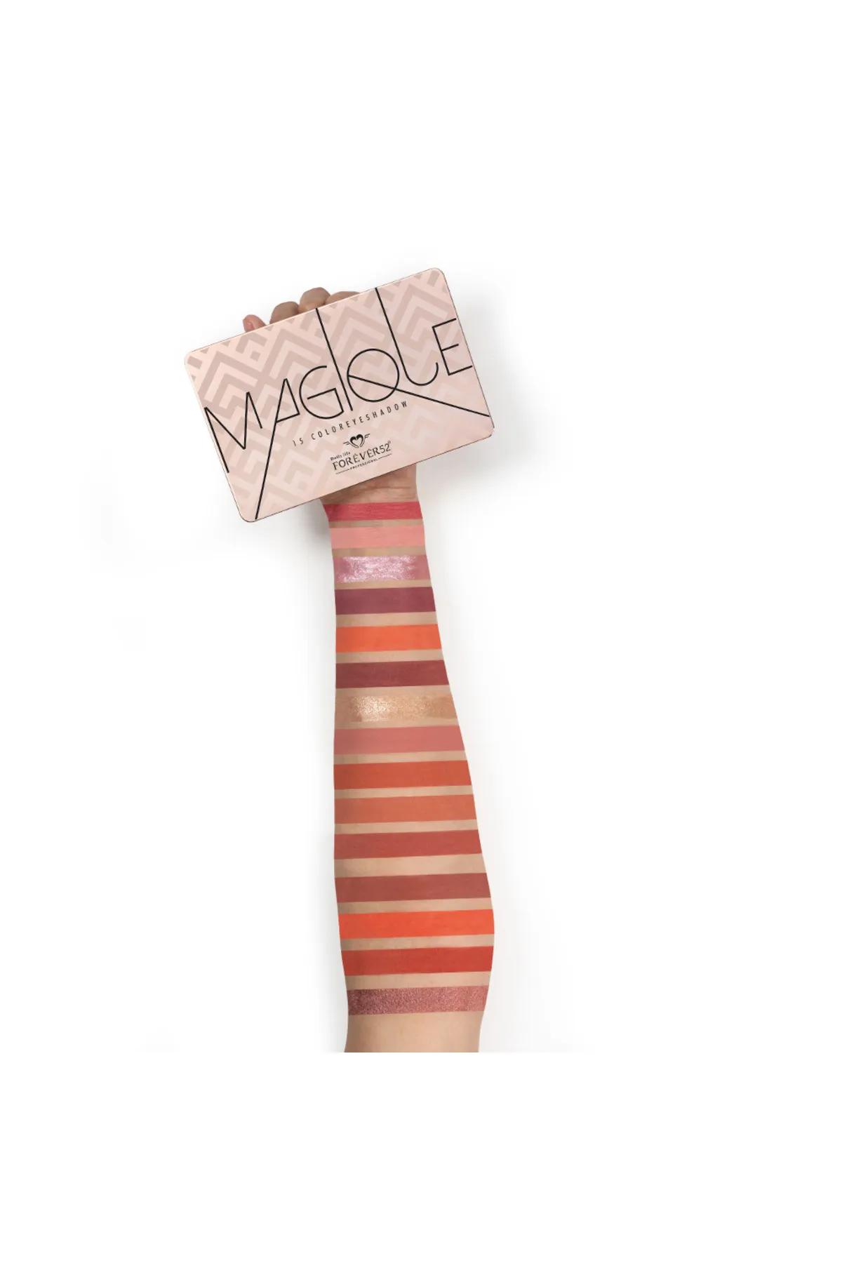 Magique 15 Color Eyeshadow Palette-NDE002