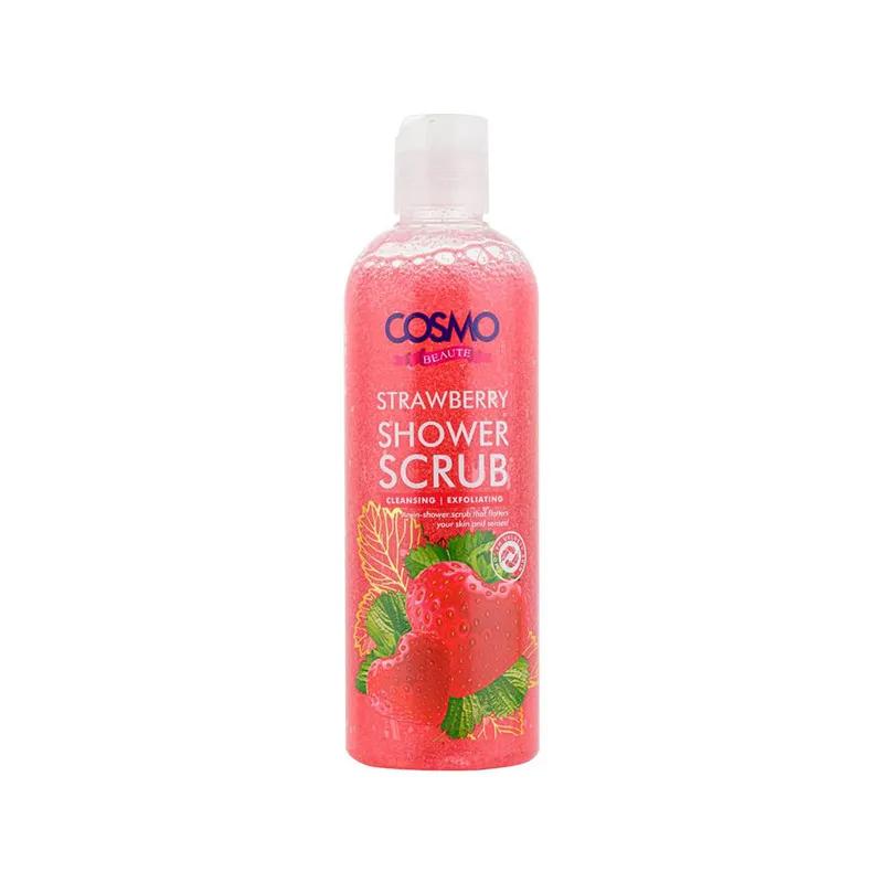 Cosmo Strawberry Shower Scrub 480ml