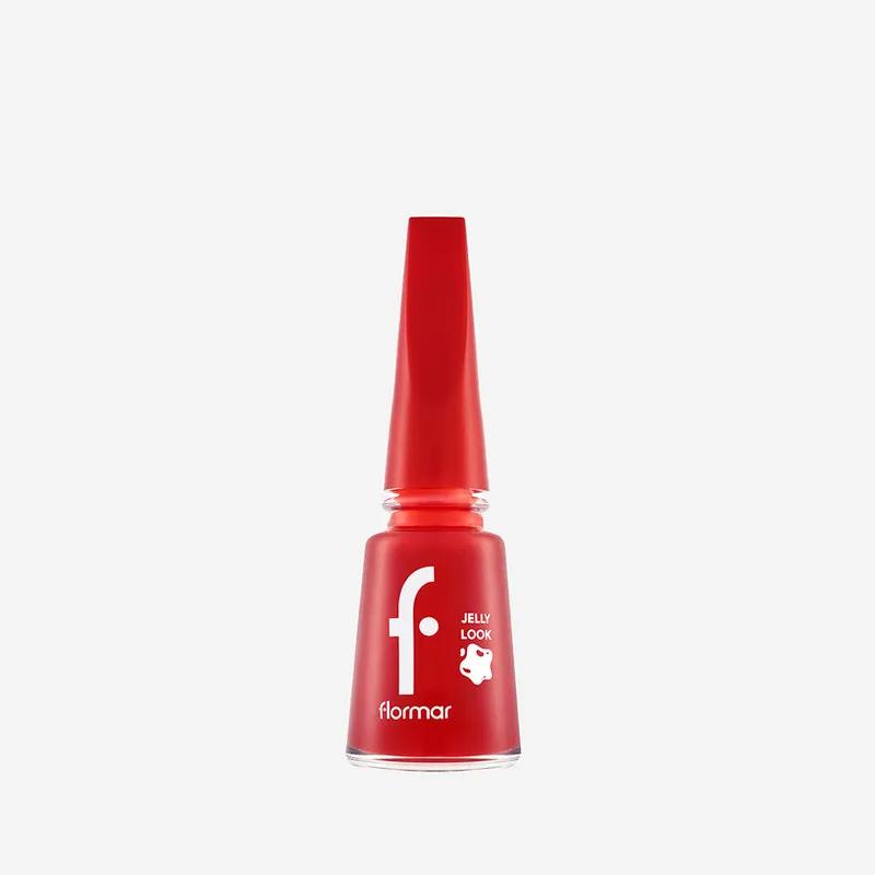 Flormar Jelly Look Nail Enamel - JL04 Scarlet