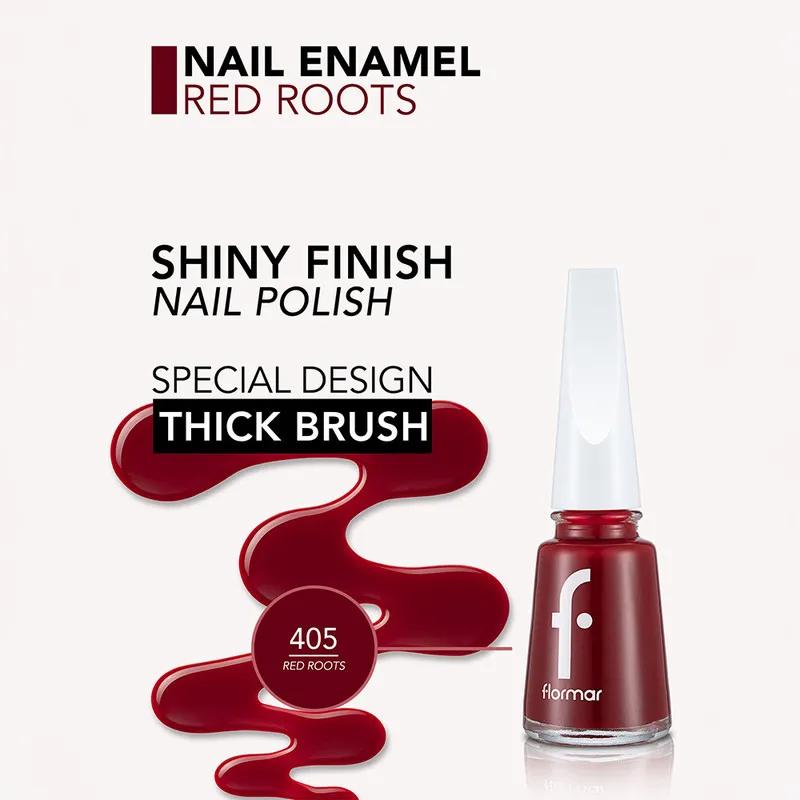 Flormar Classic Nail Enamel® - 405 Red Roots -New