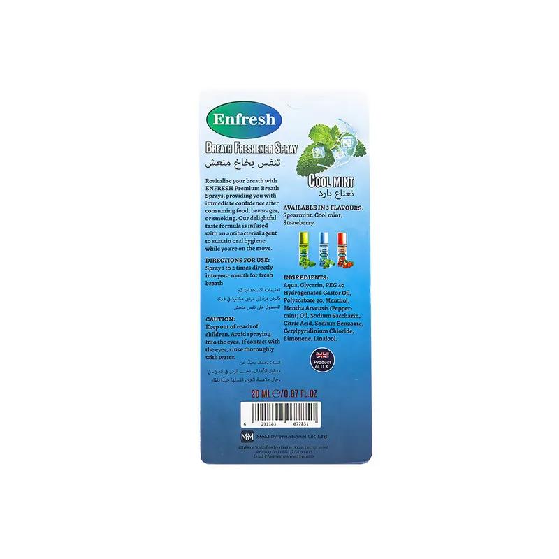 Enfresh Breath Fresher Spray 20ml - Cool mint