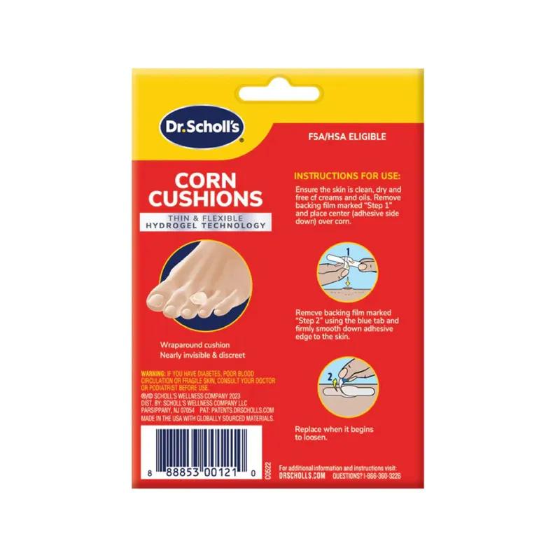 Dr. Scholl's DuraGel Corn Cushion Immediate & All Day Pain Relief 6ct