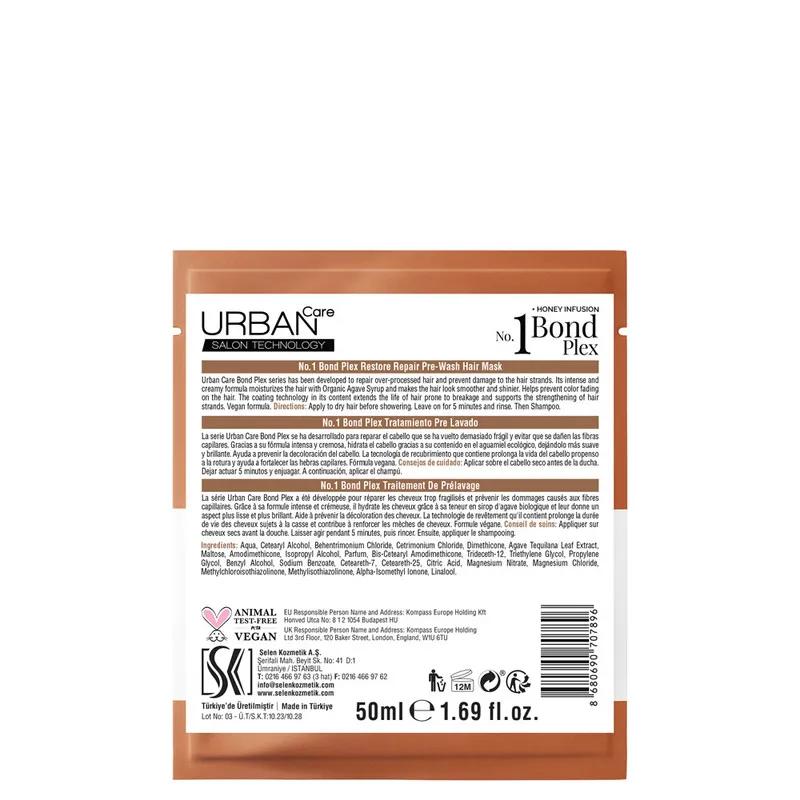 Urban Care No:1 Bond Plex Repair Pre-Wash Hair Treatment Mask 50ml