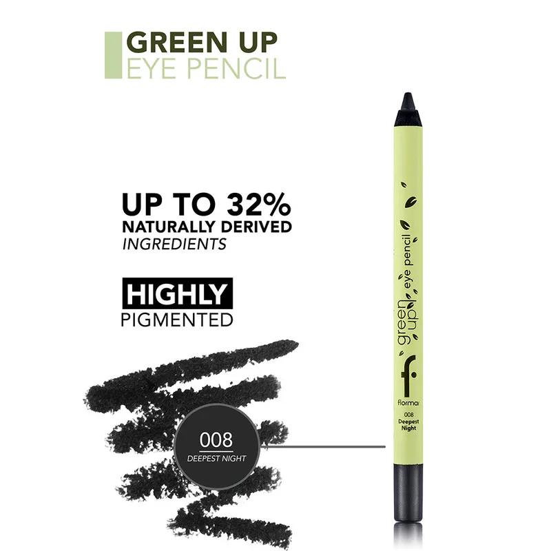 Flormar Green Up Eye Pencil PCL008 Deepest Night