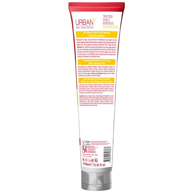 Urban Care Twisted Curls Hibiscus & Shea Butter Oil In Cream-Conditioner 175ml