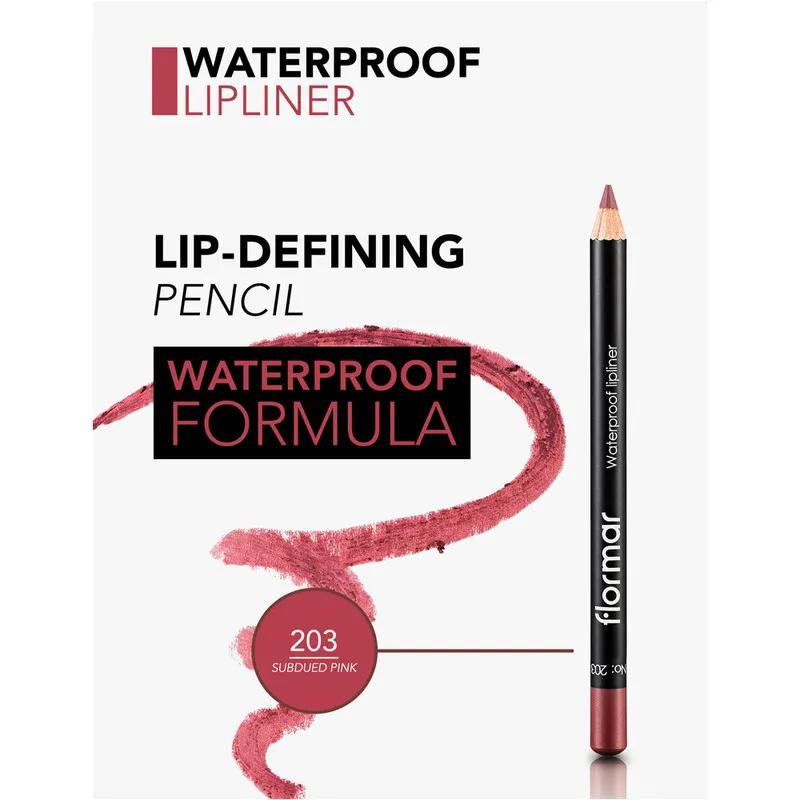 Flormar Lipliner Pencil - 203 Subdued Pink