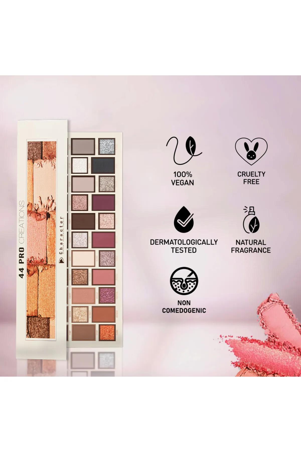 44 Color Pro Creations Eyeshadow Palette-FFE001