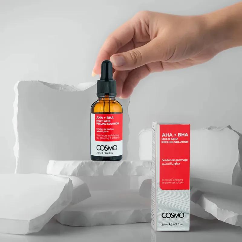 Cosmo AHA + BHA Multi Acid Peeling Solution�for Glowing  & Soft Skin 30ml
