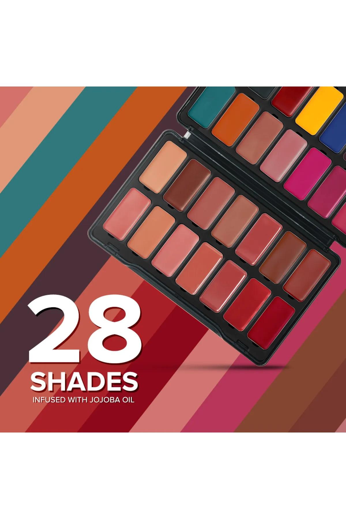 Showstopper 28 Color Lip Palette-Multicolor