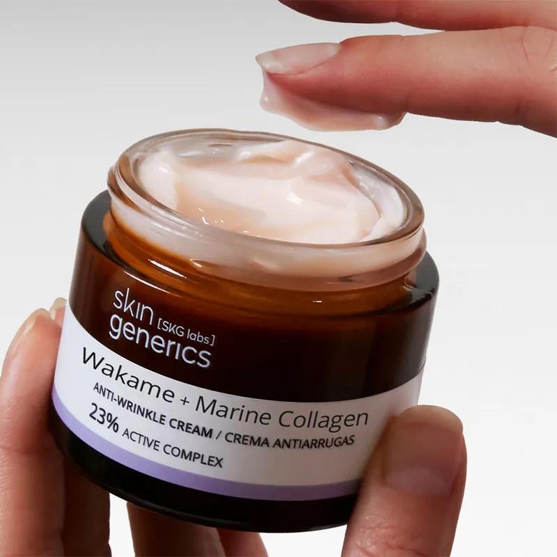 SKG - Anti-Wrinkle Cream Wakame + Marine Collagen 23% 50Ml