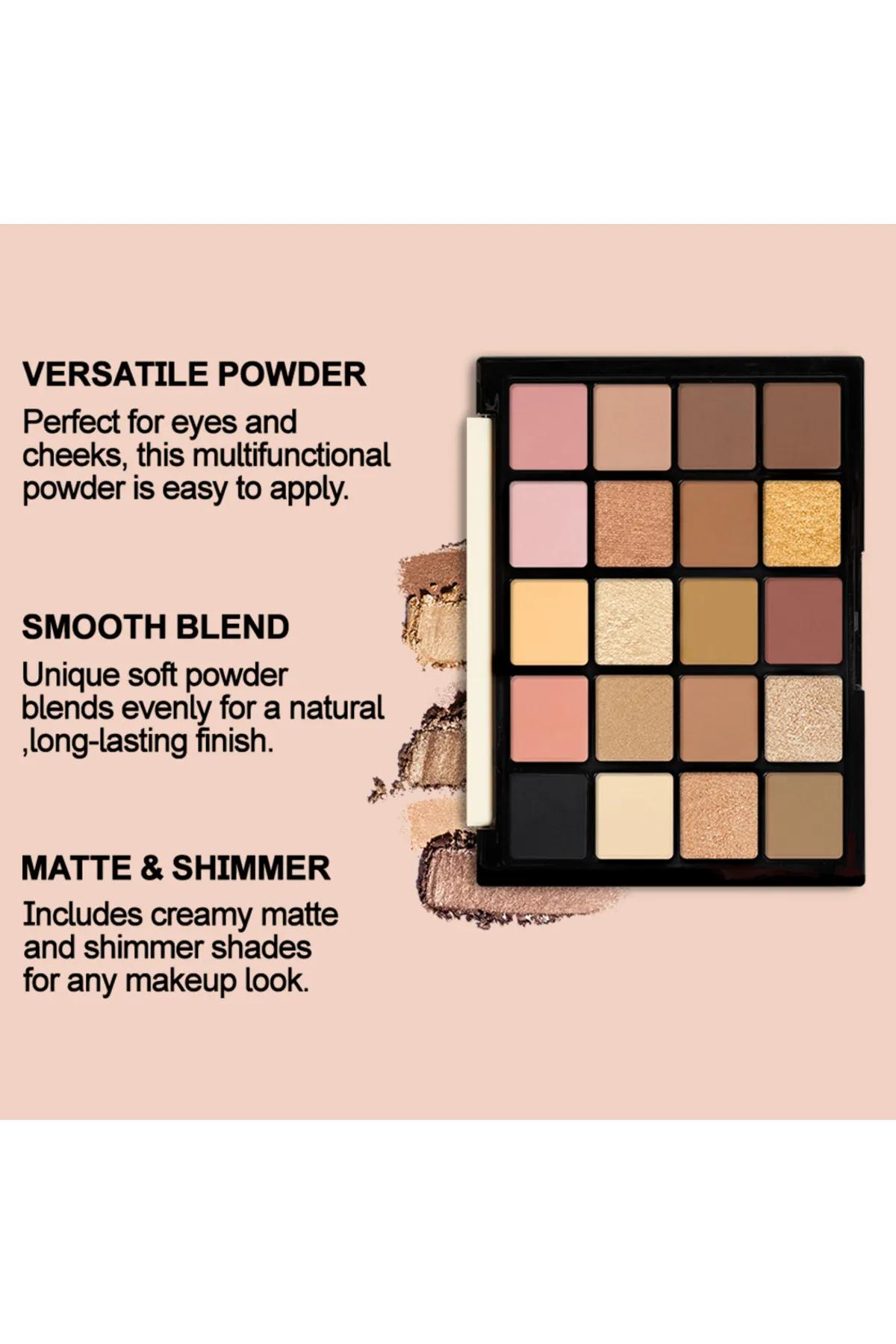Character Shadow Gallery 20 Color Eyeshadow Palette-SGE004