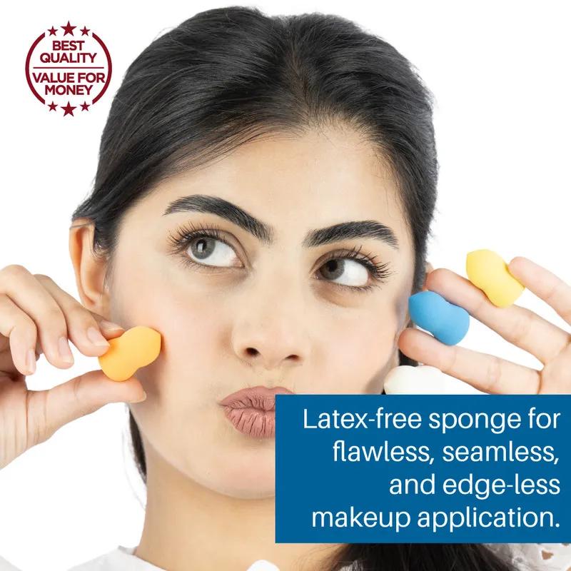 Xcluzive Latex-Fee Mini Beauty Sponges 4s