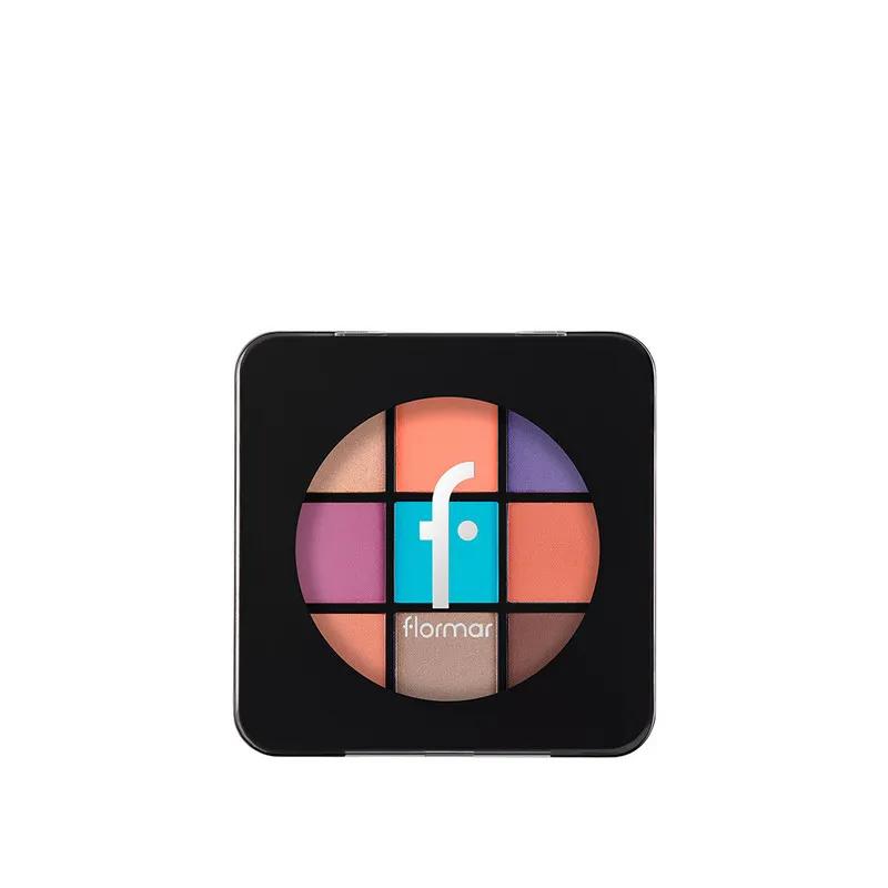 Flormar NP Eyeshadow Palette - 008 Rainbow
