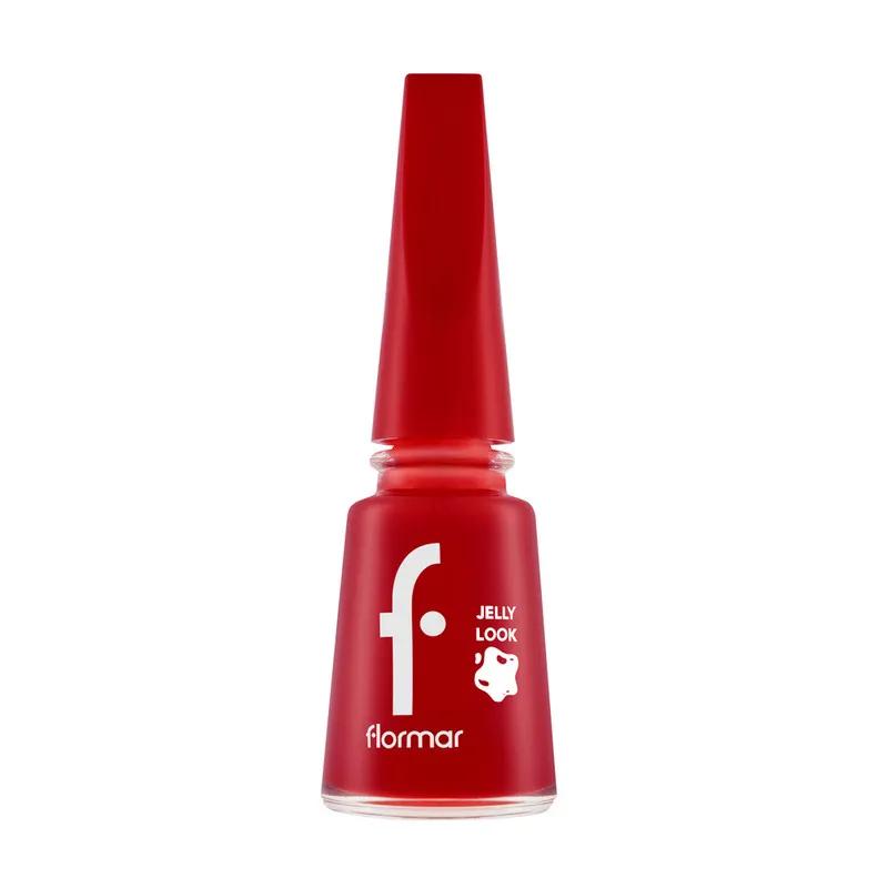 Flormar Jelly Look Nail Enamel - Jl05 Fire Red