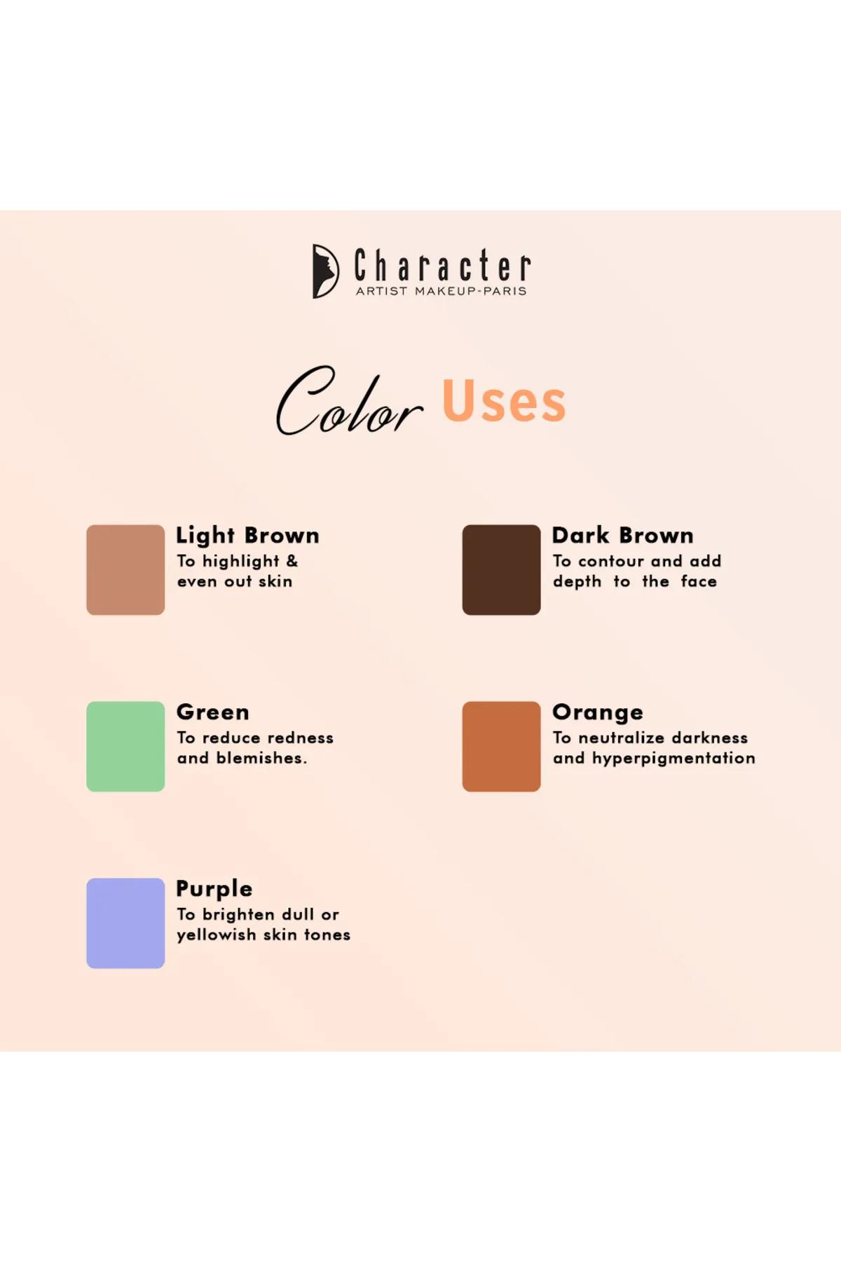 15 Color Face Define Palette-Multicolor - DDC001