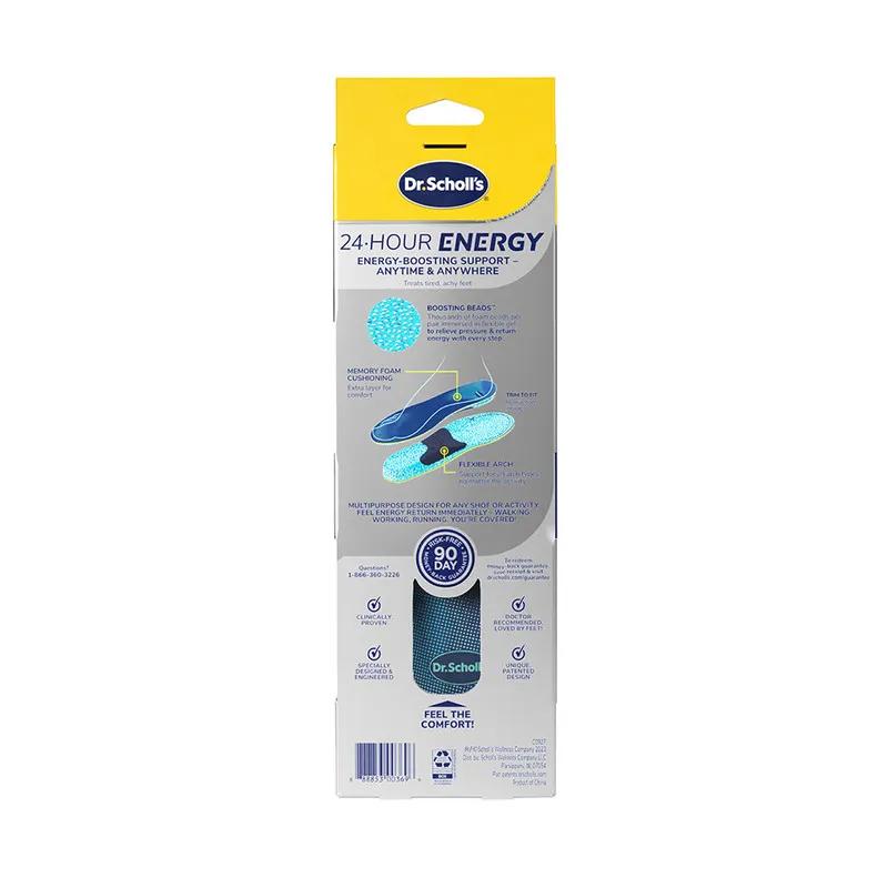 Dr.Scholl's 24 Hour Energy Multipurpose Insoles Women's 1Pair