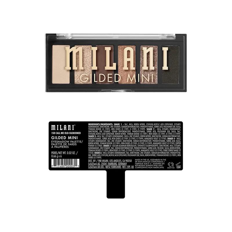 Milani Gilded Mini Eyeshadow Quads-Call Me Old-Fashioned