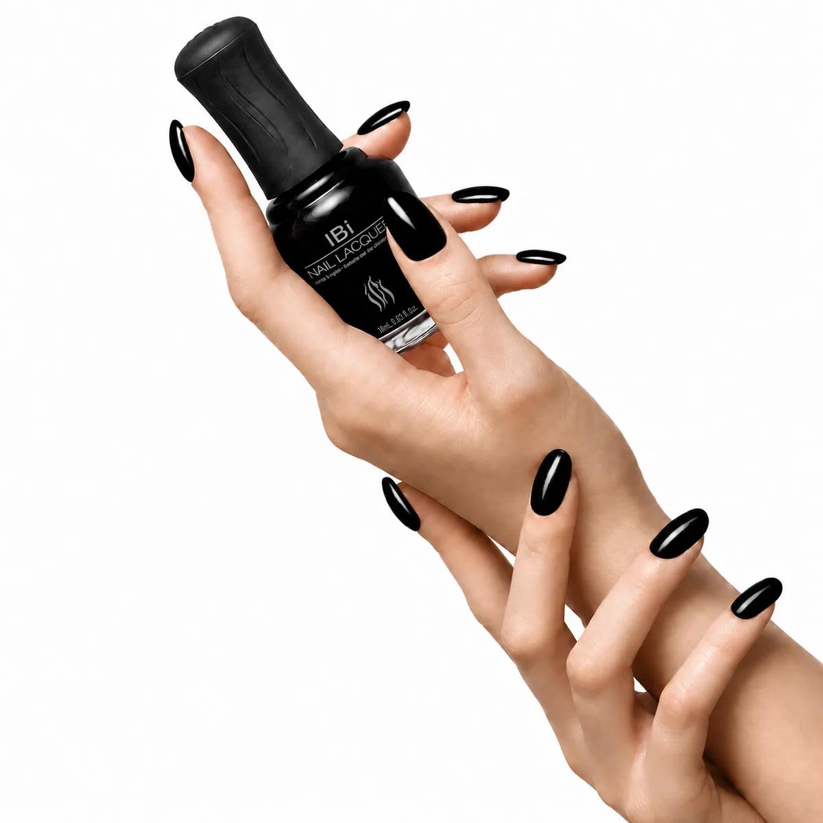 iBi Nail Lacquer – Black Widow | 18ml