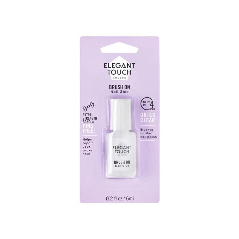 Elegant Touch Brush On Nail Glue 6ml
