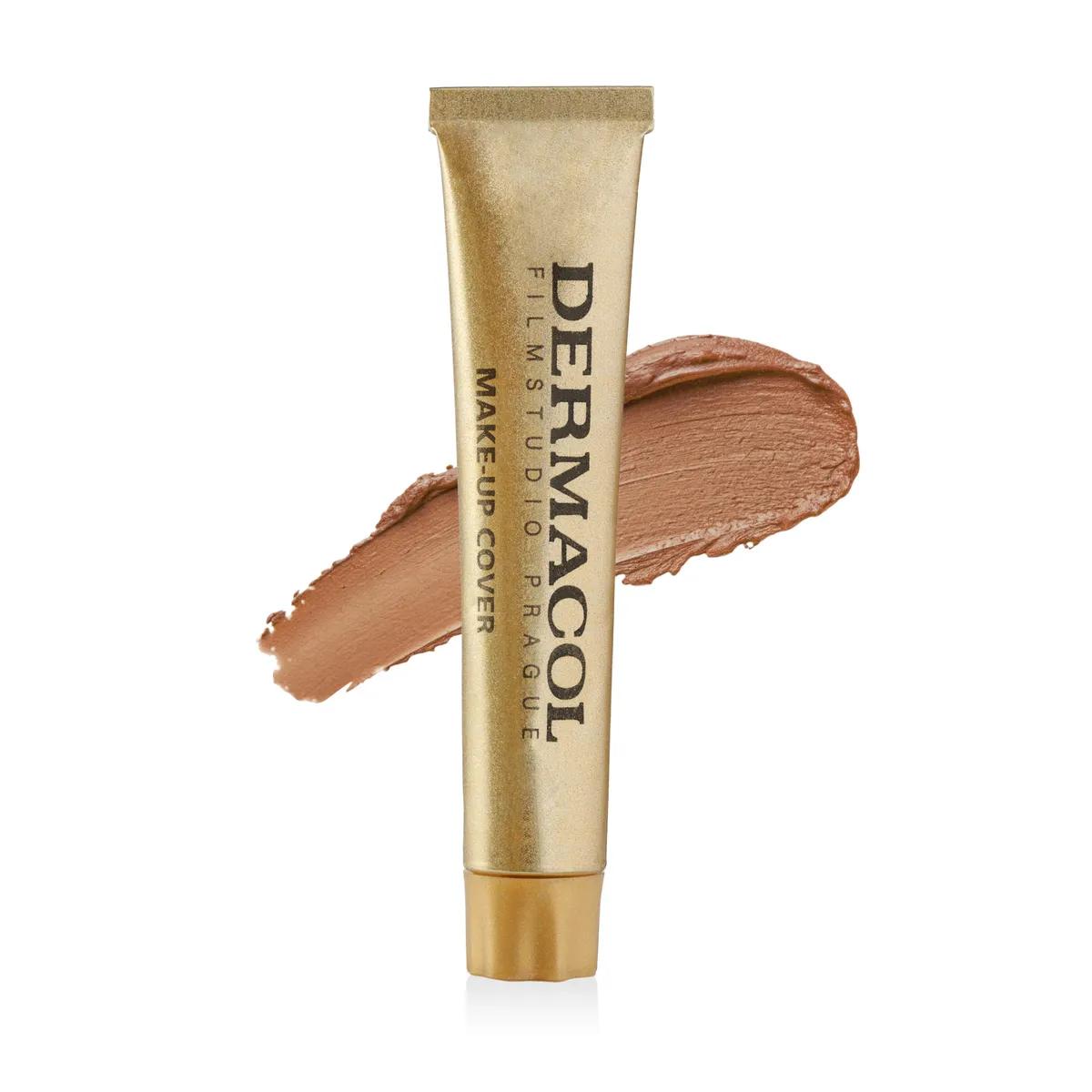 Dermacol Full Coverage Foundation | Long Lasting Waterproof Makeup Cover Cream SPF30 | Hypoallergenic & Light Weight Liquid | Tattoo-600