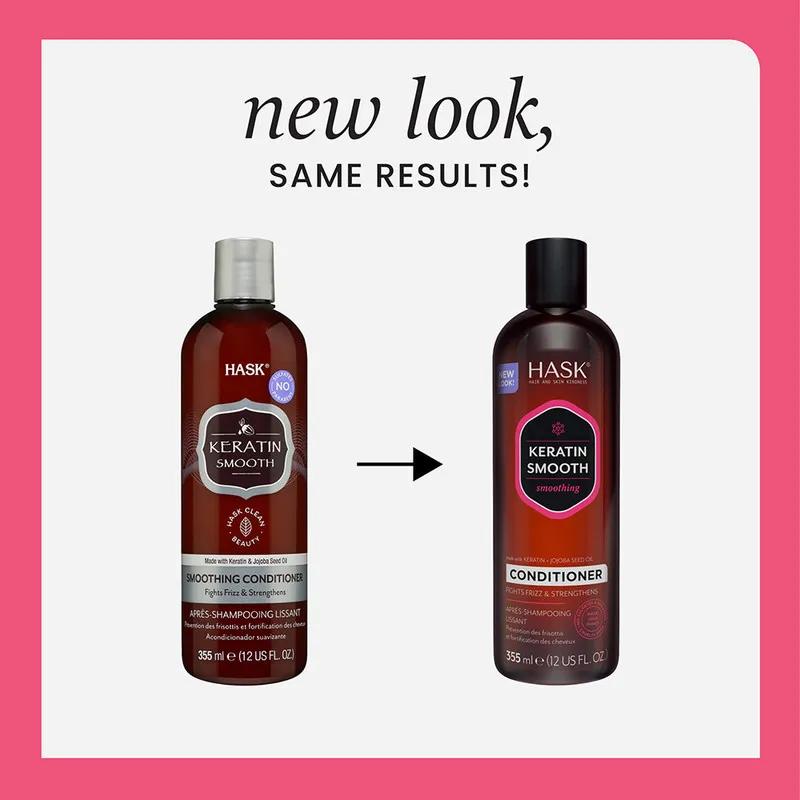 Hask Keratin Protein Smoothing Conditioner 355ml